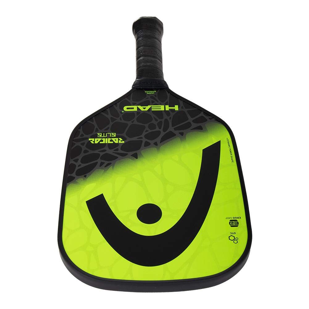 HEAD Fiberglass Pickleball Paddle - Radical Elite Paddle w/ Honeycomb Polymer Core & Comfort Grip