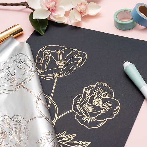 We R Memory Keepers Foil Quill Fine Tip Freestyle Pen, Make Custom Designs For Planners, Journals, Cards, Scrapbook Pages, and More, Heat-resistant Grip, On-the-go USB Plug, Craft Projects