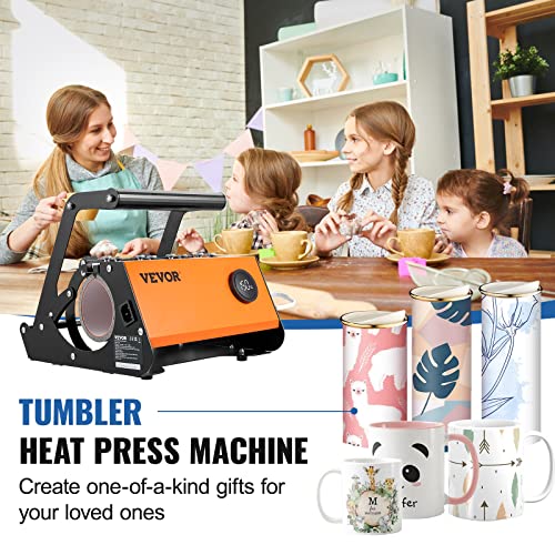 VEVOR Heat Press 15x15 Inch, 2 in 1 Heat Press Machine with Hat Press, Swing Away T Shirt Pressing Machine, Combo Hat Heat Press Machine Sublimation for T-Shirt Hat Cap Pillow Bag