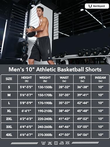 NORTHYARD Men's 5" Athletic Running Shorts Workout Gym Quick Dry Shorts Lightweight Mesh Tennis Shorts for Men Exercise Darkgrey XL