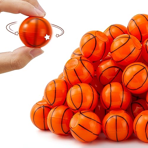 SCIONE 36 Pack Basketball Party Favors for Kids 4-8 8-12 Basketball Sports Fidget Spinner Goodie Bag Stuffers Treasure Box Toys Classroom Prizes Birthday Party Favors for Kids