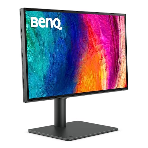 BenQ PD2506Q Mac-Ready Monitor 25" QHD 1440p | 100% Rec.709 & sRGB,95% P3 | IPS | DeltaE≤3 | ICC Sync | Uniformity | AQCOLOR | Pantone | Ergonomic | DisplayPort | USB-C(65W) | USB Hub | DaisyChain