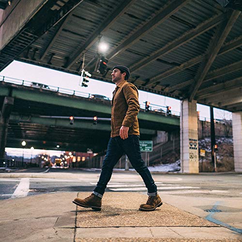 Kodiak Men's 8-Inch McKinney Soft Toe Waterproof Industrial Boot, Brown, 15 Wide