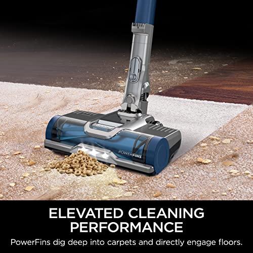 Shark Anti-Allergen Cordless Lightweight Stick Vacuum, 40 min runtime, Blue