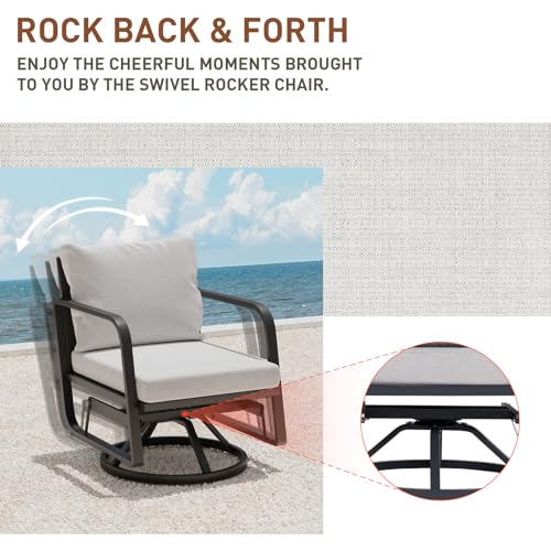 Outlux Patio Glider Swivel Rocker Sets