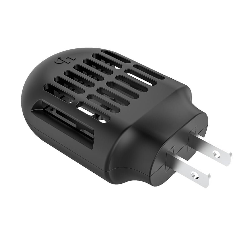 Simashts Mosquito Repeller, Electronic Mosquito Repellent Plug in Indoor Use, No Candles or Flames,DEET-Free, for Home, Bedroom, Office, Kitchen (Black)