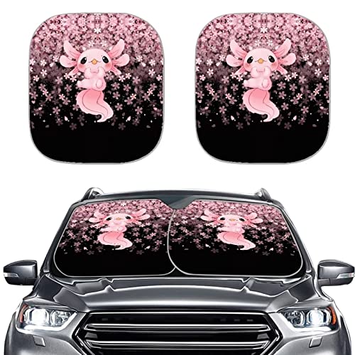 JoyLamoria Car Windshield Cover Automobiles Car Windshield Cover Sun Blocker Sun Visor Cover, Yellow Sunflower