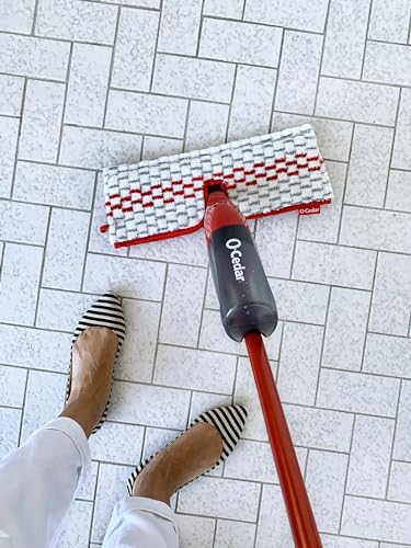 O-Cedar ProMist MAX Spray Mop Head Replacement | Machine Washable | Reusable | Microfiber Refill | Removes 99% of Bacteria