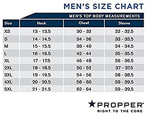 Propper Men’s I.C.E. Performance Polo-Short Sleeve, Black, 8X Large