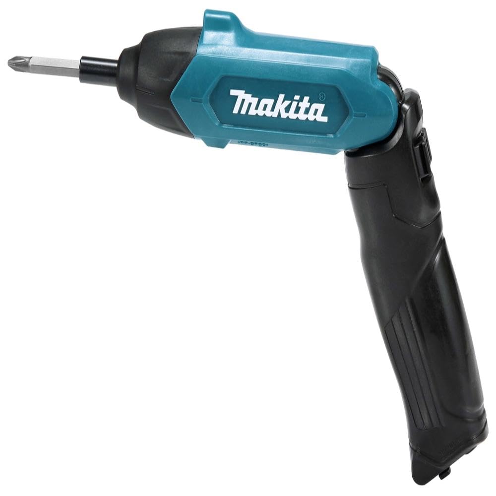 Makita DF001DW 3.6V Lithium-Ion 1/4" Hex Screwdriver Kit, Teal, 3.6V