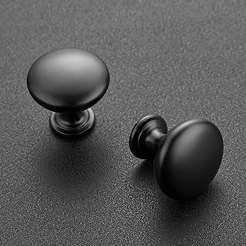 Ravinte 55 Pack Kitchen Cabinet Knobs Dresser Knobs Matte Black Drawer Pulls Door Handles for Drawer Cupboard and Dresser