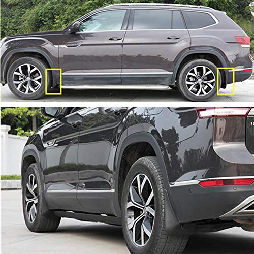 Mud Flaps Kit for 2018 2019 2020 Volkswagen VW Atlas Mud Splash Guard Front and Rear 4-PC Set by TOPGRIL