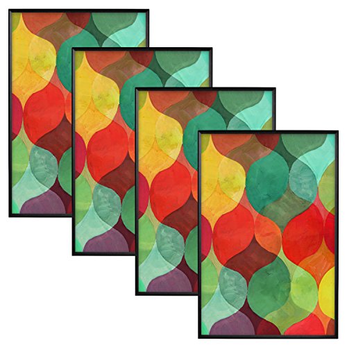 MCS Framatic Fineline Aluminum Frame, Black, 16 x 20 in, Single