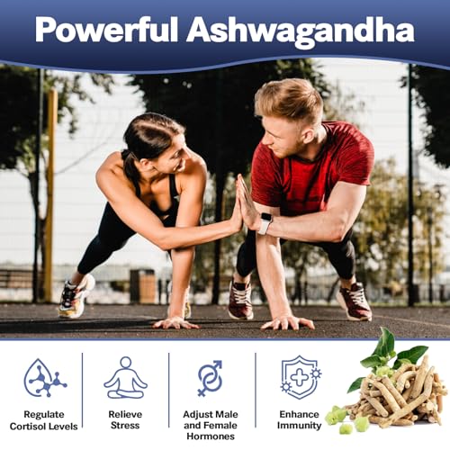 25-in-1 Sea Moss Black Seed Oil Ashwagandha Ginger Shilajit Supplement 18525mg, Sea Moss Capsules with Bladder Burdock Ceylon Cinnamon Berberine ACV Manuka VIT C&D3 for Immune, Gut & Energy, 120 Caps