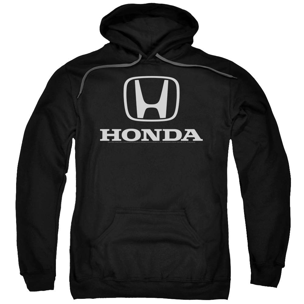 Trevco Honda Standard Logo Unisex Adult Pull-Over Hoodie for Men and Women, Large