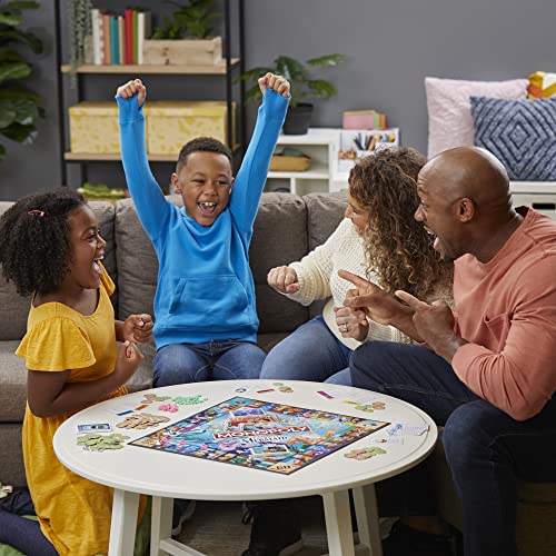 Monopoly Hasbro Gaming Disney's The Little Mermaid Edition Board Game, 2-6 Players for Family and Kids Ages 8+, with 6 Themed Tokens (Amazon Exclusive)
