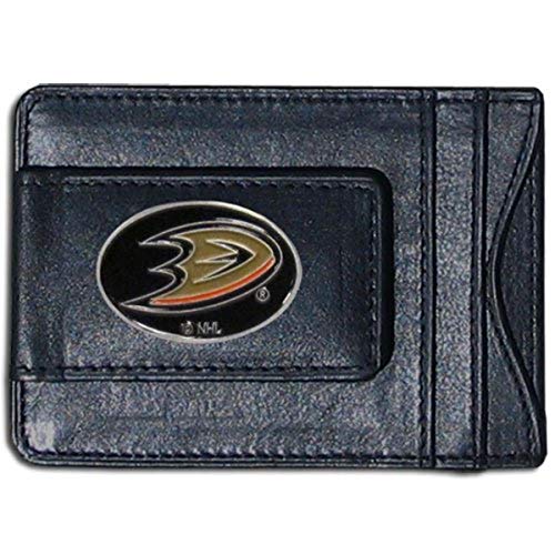 NHL Siskiyou Sports Mens Los Angeles Kings Leather Cash & Cardholder One Size Black