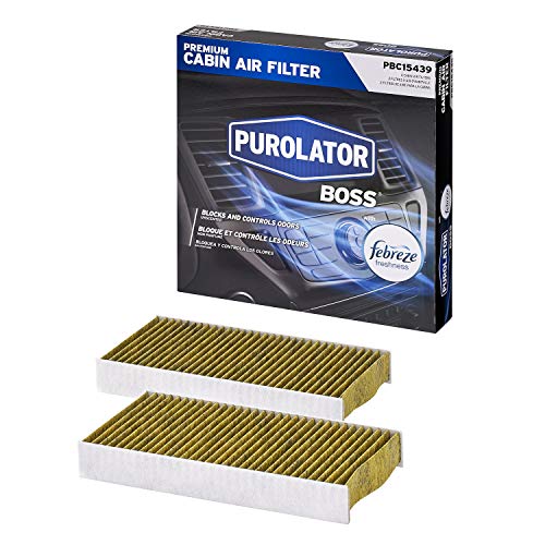 Purolator PBC15439 PurolatorBOSS Premium Cabin Air Filter with Febreze Freshness fits Select Honda and Acura