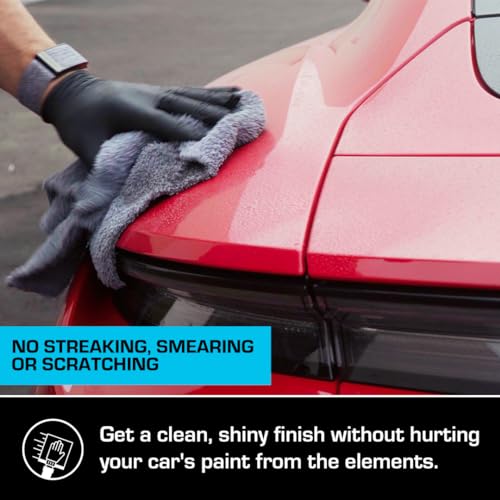 Ethos Defy 3 in 1 Ceramic Coating - Waterless Car Wash & Wax - Hydrophobic Top Coat - Polish & Polymer Paint Sealant Protection - with Insta-Bond Technology (1 Gallon)