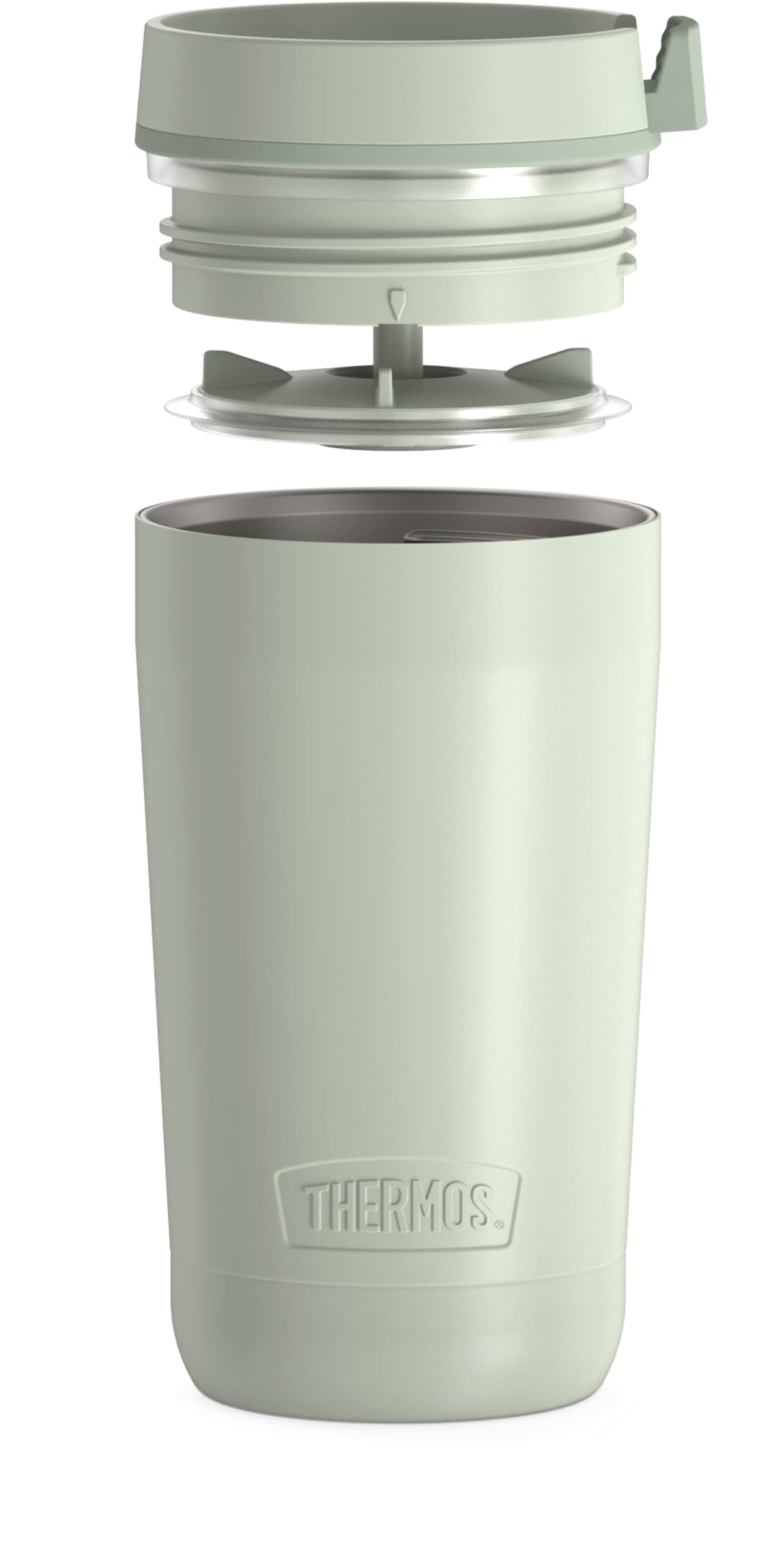 THERMOS ALTA SERIES Stainless Steel Tumbler 12 Ounce, Matcha Green