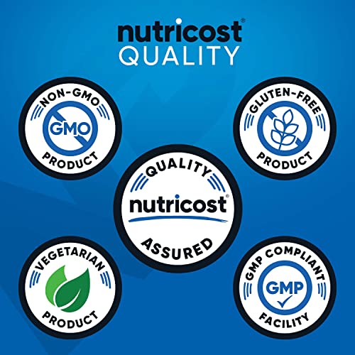 Nutricost EAA Powder 30 Servings (Blue Raspberry) - Essential Amino Acids - Non-GMO, Gluten Free, Vegetarian Friendly