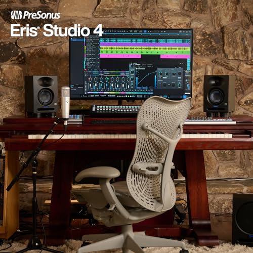 PreSonus Eris Studio 4 4.5-inch 2-Way Active Studio Monitor with EBM Waveguide