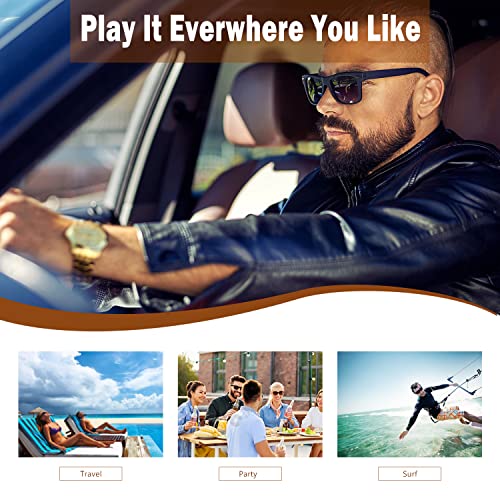 DUCO Polarized Sports Sunglasses for Men Vintage Rectangular Driving Golfing Sun Glasses Mens Fishing Shades UV400 Protection Carbon Fiber DC8202