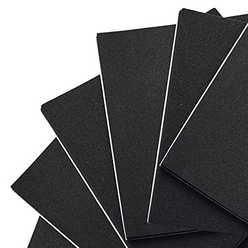 DOBTIM White Adhesive Foam Pads 6 in X 6 in X 1/8 in, Self Stick Foam Padding Non-Slip Insulating Squares Foam Shock Absorbing Pads