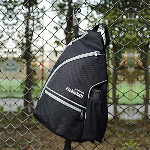 Mangrove Pickleball Backpack with Hook, Safety Pocket, Bottle Holder - For Men and Women