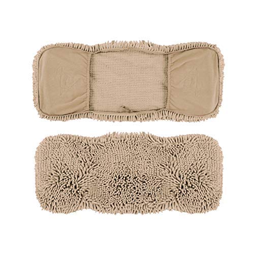 Tuff Pupper Quick Dry Towel for Dogs | Ultra Absorbent Microfiber Shammy | Extra Large 35x15 Size for All Breeds | Comfortable Hand Pockets | Indoor Outdoor Use | Durable Material | Machine Washable