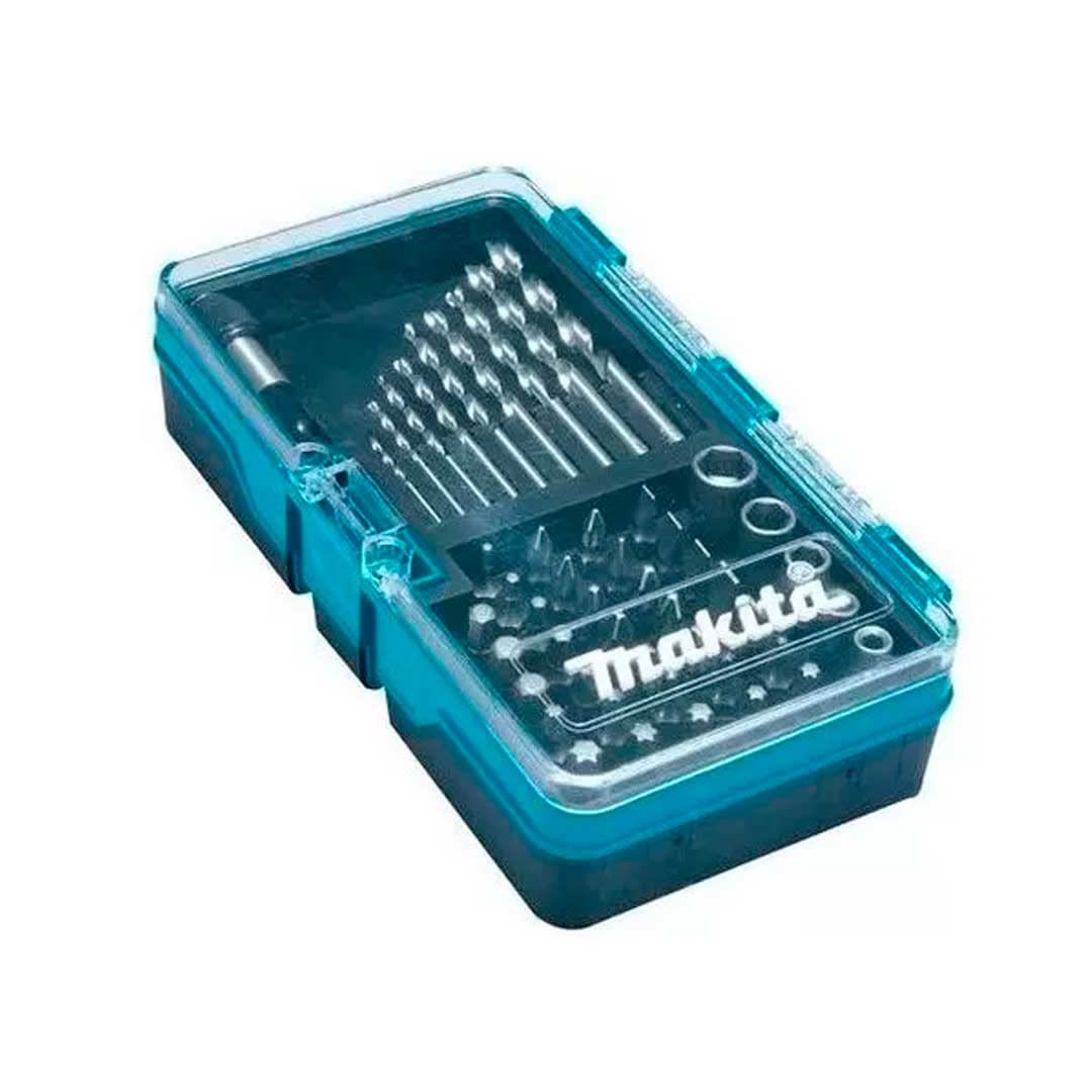 Makita B-36201 Metric High Speed Steel Drill Bit, Screw Bit and Socket Set (48 Piece)