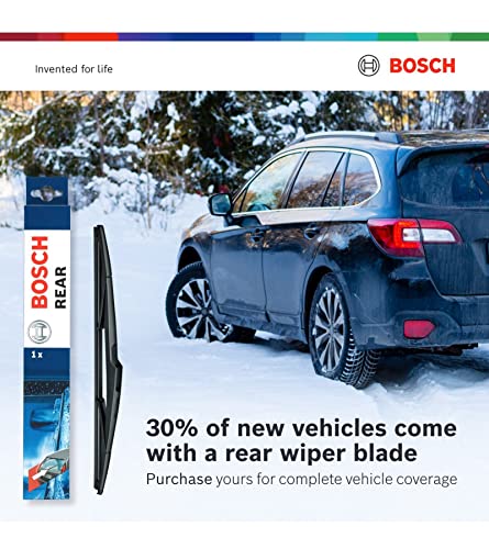 BOSCH 360 Complete Vehicle Wiper Blade Replacement - Includes Front Beam Blades (Pair) + Rear Wiper Blade (1) - 22"/21"/11" (B36012)