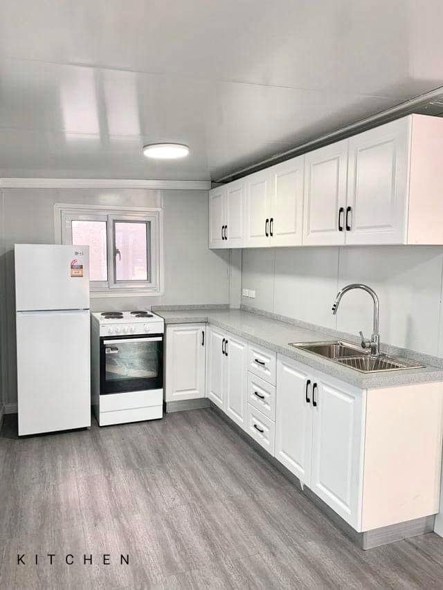 Double Story House 2024 Tiny House, Foldable Tiny Home with Well Equipped Bathroom & Kitchen, Portable, Cabin Prefab Space 20 FT, Tiny House to Live in, Modular Homes, Container House, Mobile House