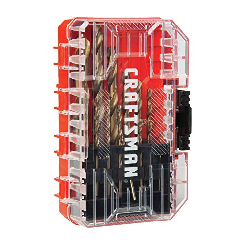 Craftsman Drill Bit Set, Gold Oxide, 14-Piece (CMAM2214)