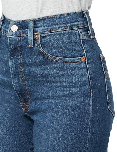 Levi's Women's Ribcage Bell Bottom Jeans, (New) Perfect Match, 25