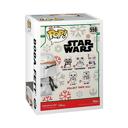 Funko Pop! Star Wars Holiday: Boba Fett Snowman