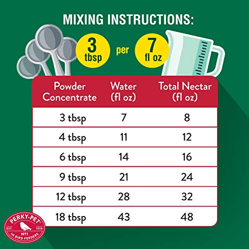 Perky-Pet 247 Red Hummingbird Nectar Concentrate, 16-Ounce , Red