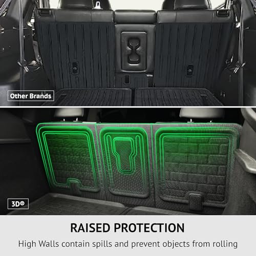 3D MAXpider Custom Fit Kagu Front Cargo Liner (Black) Compatible with Tesla Model Y 2020-2024 - Front Cargo Liner