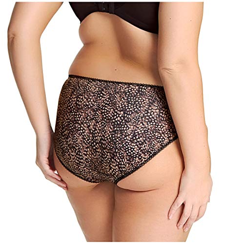 Elomi Women's Morgan Brief Underwear, Ebony, S