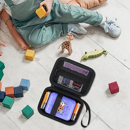 Canboc Hard Carrying Case Compatible with Bitzee Interactive Toy Digital Pet and Case with 15 Animals Inside, Virtual Electronic Pets Kids Toys Storage Bag, Black (Case Only)