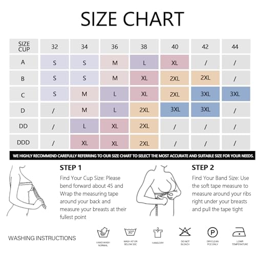 OEAK Womens Comfortable Bra Wireless Bra Push Up Bralettes Soft Seamless Brassiere with Support V Neck Scalloped Everyday Bra Black S