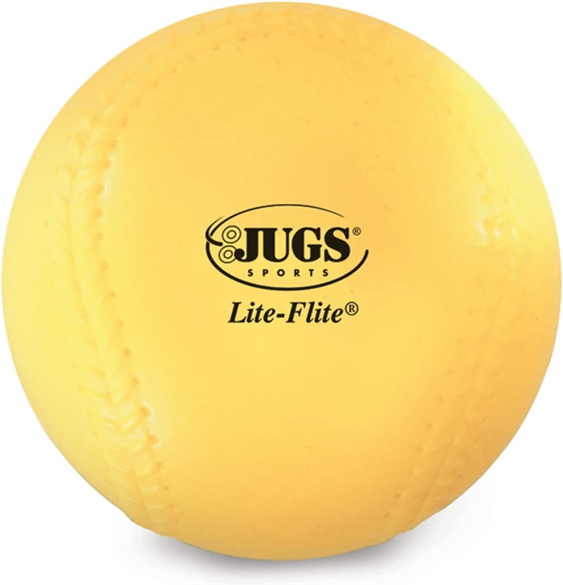 Jugs Lite-Flite Baseballs— 2 Dozen, Optic Yellow, 9-inch