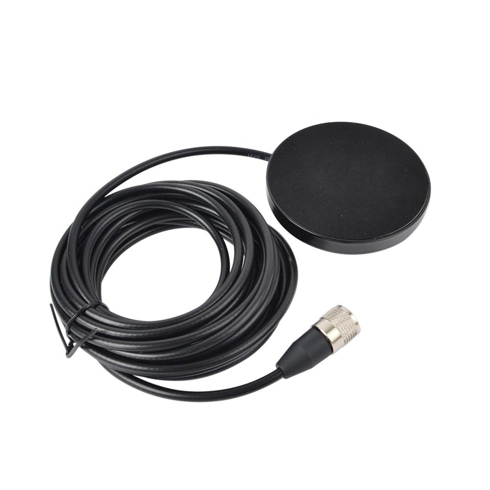 HYS TC-MB90 NMO Mount Magnetic Base for Car Bus Taxi Mobile Radio Antenna W/5M(16.4ft) RG58 Coaxial Cable PL-259 Plug