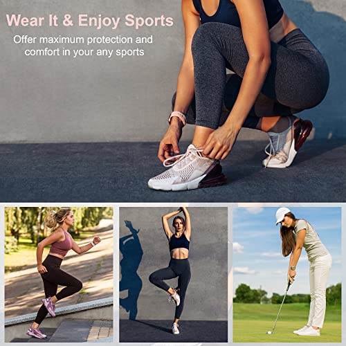 Amutost No Show Socks Womens Athletic Cushion Ankle Footies Low Cut 5-6 Pairs