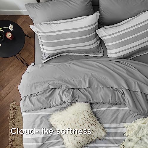 Bedsure Twin Comforter Set with Sheets - 5 Pieces Twin Bedding Sets, Twin Bed in a Bag