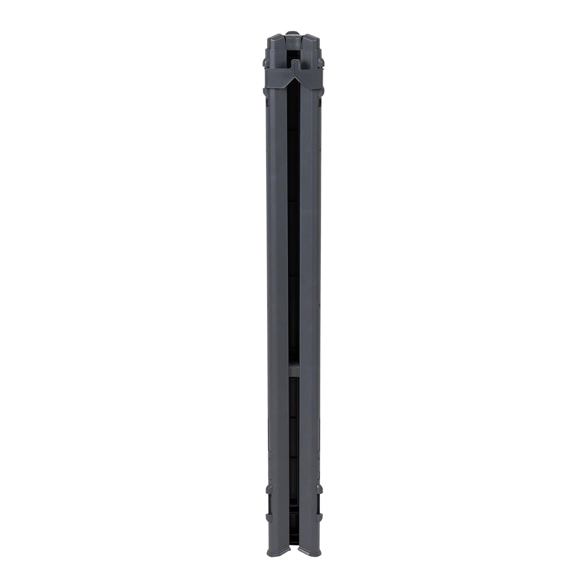 MasterVision Quantum Heavy Duty Display Easel, 35.62" to 61.22" High, Plastic, Black