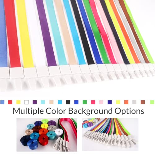 Personalized Lanyards Custom Neck Straps with Logo/Photo/Text/Name for Office Company School Event - 1 PCS