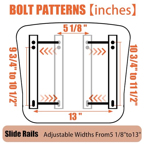 SEATIN Universal Forklift Seat,Tractor Seat,with Micro Switch,Armrest and Safety Belt,for Tractor,Mower,Skid Loader,Telehandler,Backhoe,Excavator Dozer…