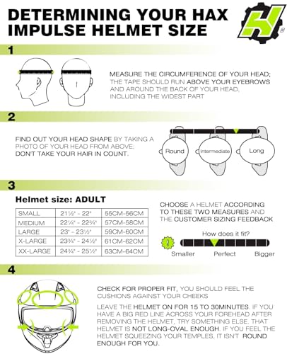 HAX Full Face Motorcycle DOT Approved Helmet with Dual Rear Wing and Pinlock Ready - Lightweight and Durable Motorbike Street Bike Helmet for Adults (Scorpion,XL)