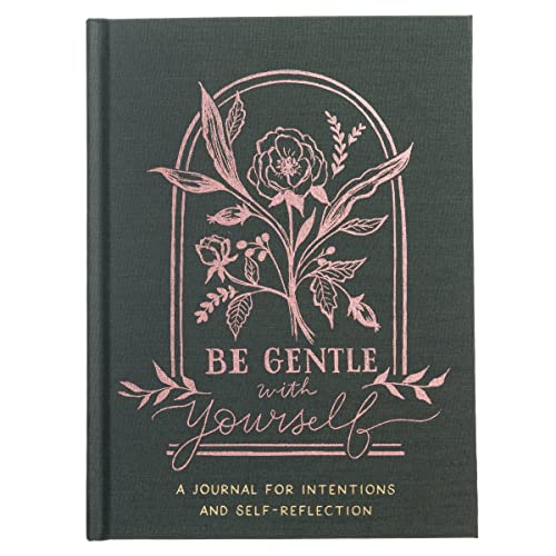 Graphique Self-Care Journal - Positive Self - 256 Pages - Weekly Quote & Daily Fill in Interiors - Hardbound Fabric Cover - Ribbon Marker (6" x 8")